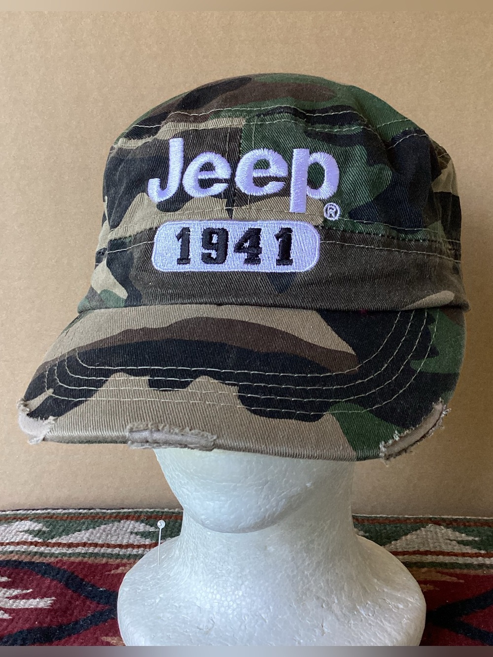 Jeep Camo Adjustable Hat